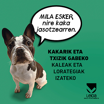 Mila esker nire kaka jasotzearren