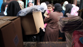 Refugiados sirios - Foto: ACNUR (www.eacnur.org) / Siriako errefuxiatuak - Argazkia: ACNUR (www.eacnur.org)