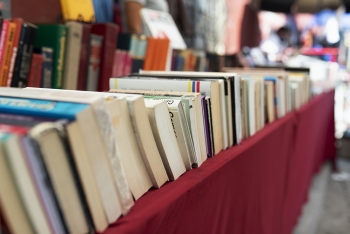 Mercadillo de libros solidario. / Liburu azoka solidarioa.